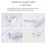 Men's Elegant Solid Long Sleeves Shirts (Pack of 4)